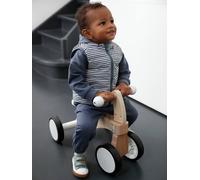 Wendbare Baby Steppweste mit Reißverschluss & Recycling-Polyester, Übergangszeit graublau Gr. 104 von vertbaudet