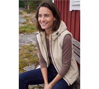 Cecil Damen 2200664 Wendbare Teddyweste in Unifarbe (1er Pack)