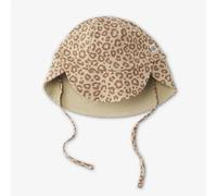 Cloby UV Sonnenhut 6-18 Monate Leopard Brown/ Sandy Beach