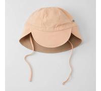 Wendbarer Sonnenhut UPF 50+ Peachy Summer/Sandy Beach - 6-18 Monate