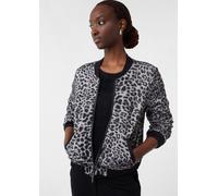 Wende-Blouson aus Scuba schwarz|grau 42