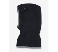 Wende-Schalmütze BASIC Kinder maximo Merinowolle grau Gr. 49 cm