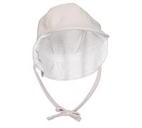 Sterntaler Wende-Schirmmütze Nackenschutz Bindeband UV-Schutz 50 Musselin (Bio) Jungen Beige 47