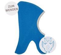 Wende Schlupfmütze Fleece hellblau 110
