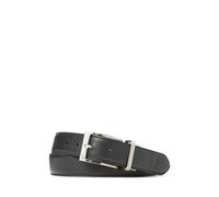 Wendegürtel aus Leder 32 Black