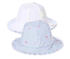 Wendehut Sunny Flowers Blue | Little Dutch - 1