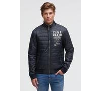 Wendejacke CAMP DAVID, Herren, Gr. 4XL, light sand, blau navy, Web, Material Außenseite: 100% Polyester, Material Innenseite: 100% Polyamid, Wattierung: 100% Polyester, bedruckt, bestickt, regular fit