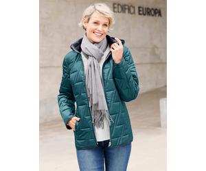 Wendejacke CLASSIC BASICS, Damen, Gr. 38, blau (petrol), 100% Polyester, unifarben, Jacken (31234952-38) petrol