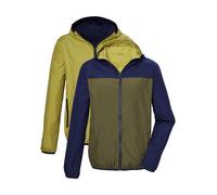 Wendejacke "GS 90 MN JCKT", Herren, Gr. S, blau (dunkelblau), Obermaterial: 100% Polyester;Futter: 100% Polyester, G.I.G.A. DX BY KILLTEC, Jacken, Wendbare, winddichte, wasserabweisende Herrenjacke mi