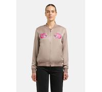 Wendejacke im Bomberjacken-Style "Ruby" Latte Beige L