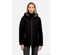 Wendejacke mit Kapuze Schwarz 36