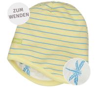 Wendemütze Ringel hellgelb 110