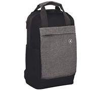 Wenger 601082 BAHN 16" Laptop-Rucksack, gepolsterte Laptopfach mit iPad/Tablet / eReader Tasche in schwarz / grau {16 Liter}