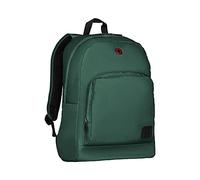 Wenger 610197 CRANGO Laptop-Rucksack für Notebooks bis zu 16 Zoll, Gepolstertes Laptop-Fach und Essentials Organizer, Grün (27 Liter)