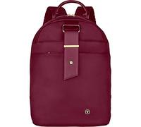 WENGER Alexa Laptop-Rucksack mit Tabletfach, Notebook bis 13 Zoll, Tablet bis 10 Zoll, Organizer, 11 l, Damen, Büro Business-Reisen Uni, Rot, 606983