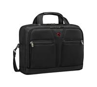 WENGER BC Laptop-Tasche, Notebook, Aktentasche, Organizer, Damen Herren, Büro Business-Reisen Uni, Schwarz