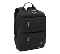 WENGER CityMove Laptop-Rucksack, Kompakt, Notebook bis 14 Zoll, Tablet bis 10 Zoll, 12 l, Damen Herren, Business Uni Schule Reisen, Schwarz, 605076