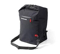 Wenger Dry Bag Bolligen 70 Liter wasserdichte Tasche mit Trageriemen Packsack dauerhaft wasserdicht Beutel Umhängetasche Schutztasche für Kajak Wanderung, Camping, Skilaufen, Schwimmen, Am Strand, Radfahren und Wasser Sport Unisex schwarz L23.1038.01