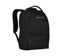 Wenger 600630 Fuse16" Laptop-Rucksack, gepolsterte Laptopfach mit iPad/Tablet / eReader Tasche in schwarz {16 Liter}