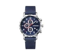 Wenger Sport Attitude Chronograph Edelstahl blue-blue