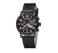 Wenger Herren Armbanduhr Chronograph Quarz Leder 01.0343.104