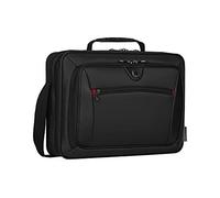 WENGER Insight Laptop-Tasche zum Umhängen bis 15,6 Zoll, Tabletfach, Aktentasche, Organizer, 10 l, Damen Herren, Alloy (Grau), 600646