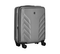 WENGER Motion Carry-On Hartschalenkoffer, Handgepäck, Trolley, 36 (43) l, Sicherheitsschloss, Damen Herren, Reisen Urlaub, Grau, 612547