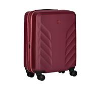 WENGER Motion Carry-On Hartschalenkoffer, Handgepäck, Trolley, 36 (43) l, Sicherheitsschloss, Damen Herren, Reisen Urlaub, Rot, 612548