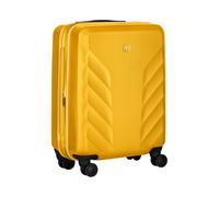 WENGER Motion Carry-On Hartschalenkoffer, Handgepäck, Trolley, 36 (43) l, Sicherheitsschloss, Damen Herren, Reisen Urlaub, Gelb, 653339