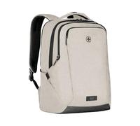 WENGER MX Professional Laptop-Rucksack mit Tabletfach, Notebook bis 16 Zoll, Tablet bis 10 Zoll, Organizer, 21 l, Büro Business Uni, Beige, 653500