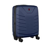 WENGER Pegasus Carry-On Hartschalenkoffer, Handgepäck, Trolley, 39 (44) l, Sicherheitsschloss, Damen Herren, Reisen Urlaub, Blau, 610850