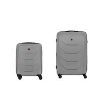 WENGER Prymo 2-teiliges Koffer-Set, S S + Reisekoffer L, Hartschale, 36 (43) l + 93 (107) l, Erweiterbar