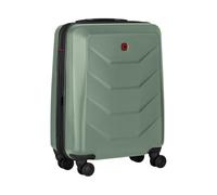 WENGER Prymo Carry-On Hartschalenkoffer, Handgepäck, Trolley, 36 (43) l, Sicherheitsschloss, Damen/Herren, Reisen Urlaub, Grün, 654114