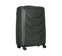 WENGER Prymo Large Hartschalenkoffer mit 4 Rollen, Trolley, Groß, 93 (107) l, Sicherheitsschloss, Damen Herren, Reisen Urlaub, Anthrazit, 653637