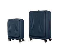 WENGER Skyon 2-teiliges Koffer-Set S/L Hartschalenkoffer Erweiterbar | Hartschalenkoffer-Set für Businessreisen mit 16 Zoll Laptopfach, 35/45 l und 103/120 l Volumen sowie TSA-Schloss