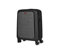Wenger Trolley Syntry Außenmaße: 40 x 55 x 20 cm (B x H x T) mit Rollen Frontfach, Schnellzugriffsfach, USB-Anschluss, integriertes Namensschild, Kompressionsriemen Polycarbonate/Polyester schwarz/grau