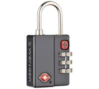 Wenger Reisezubehör 3-teiliges TSA-Zahlenschloss 6 cm - Schwarz