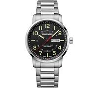 Wenger Unisex ErwachseneArmbanduhr Analog Quarz Edelstahl 01.1541.102