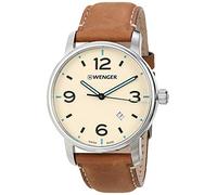 Wenger Unisex ErwachseneArmbanduhr Analog Quarz Leder 01.1741.120