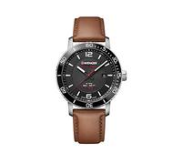Wenger Unisex ErwachseneArmbanduhr Analog Quarz Leder 01.1841.105