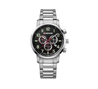 Wenger Unisex ErwachseneArmbanduhr Chronograph Quarz Edelstahl 01.1543.102