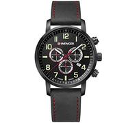 Wenger Unisex ErwachseneArmbanduhr Chronograph Quarz Leder 01.1543.104