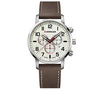 Wenger Unisex ErwachseneArmbanduhr Chronograph Quarz Leder 01.1543.105