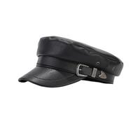 WENH Lässige achteckige Baskenmütze, einfarbig, ideal for Herbst und Winter, for Mädchen und Frauen