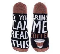 Wenn du diese Socken lesen kannst, bring mir Kaffee Socken 4-6,5
