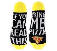 Wenn du diese Socken lesen kannst, bring mir Pizza Socken EU 39 - 45