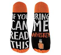 Wenn du diese Socken lesen kannst, bring mir Whiskey-Socken EU 39 - 45