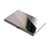 WENYOG Kartenetui 1pc Kartenhalter Männer Blockieren Aluminium Metall Schlanke Brieftasche Geld Tasche Kreditkarteninhaber Dünne Fall Kleine Männliche(B2)