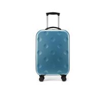 WEOKDFHA Kleine Koffer Faltbarer Reisekoffer, leichtes Rollgepäck, 20/24/28 Zoll Trolley-Koffer, Passwort-Koffer auf Rädern, Reisetasche(Blue,20")
