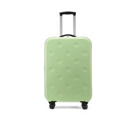 WEOKDFHA Kleine Koffer Faltbarer Reisekoffer, leichtes Rollgepäck, 20/24/28 Zoll Trolley-Koffer, Passwort-Koffer auf Rädern, Reisetasche(Green,24")